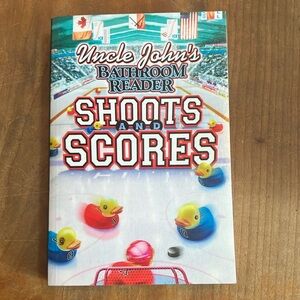 Book : Bathroom Reader Shoots and Scores - hockey édition